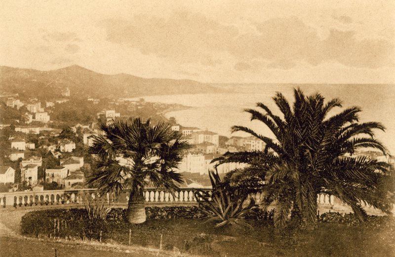Sanremo, Giardini Regina Elena (s/h-bilde) av Italian Photographer