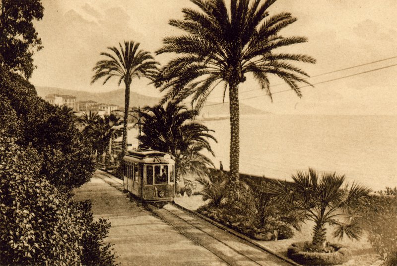 Sanremo, The Promenade (s/h foto) av Italian Photographer