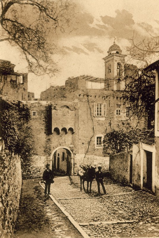 San Remo, Porta S Giuseppe (s/hvitt-bilde) av Italian Photographer