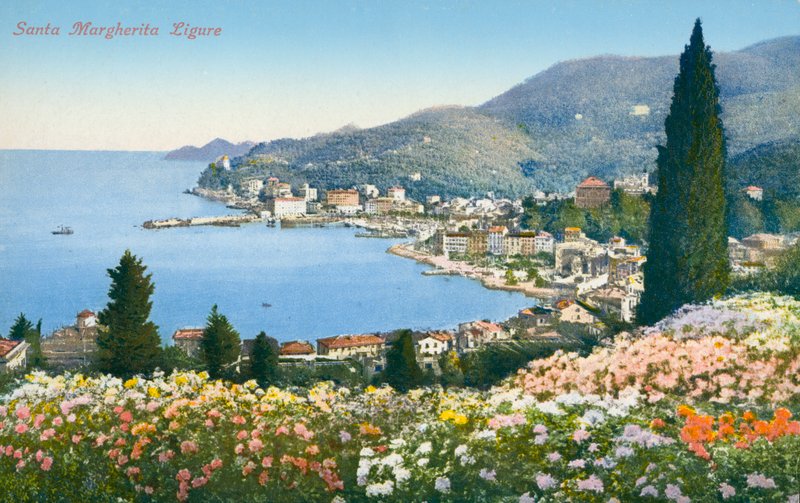 Santa Margherita Ligure, Italia (farget bilde) av Italian Photographer