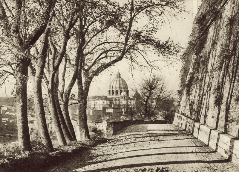 St Peters sett fra Janiculus av Italian Photographer