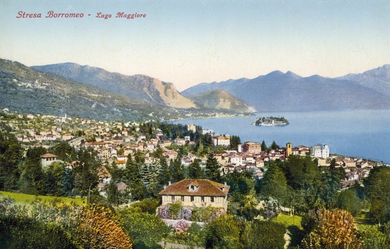 Streso Borromeo, Lago Maggiore (fargebilde) av Italian Photographer