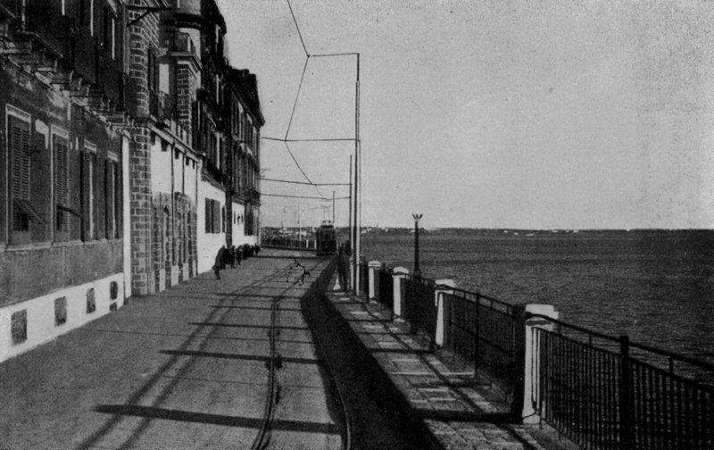 Taranto, Corso Vittorio Emanuele (s/h-bilde) av Italian Photographer