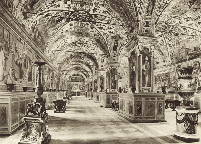 Vatikanets bibliotek, Ist Hall av Italian Photographer