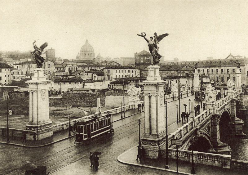 Victor Emanuel-broen av Italian Photographer