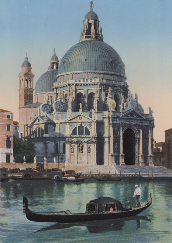 Venezia, Salute Church (farget bilde) av Italian Photographer
