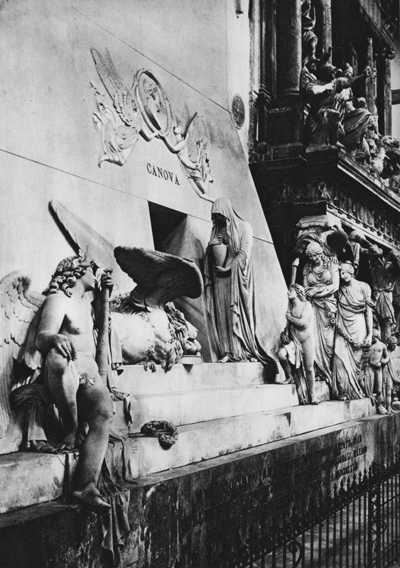 Venezia, Monumento a Canova (s/h foto) av Italian Photographer