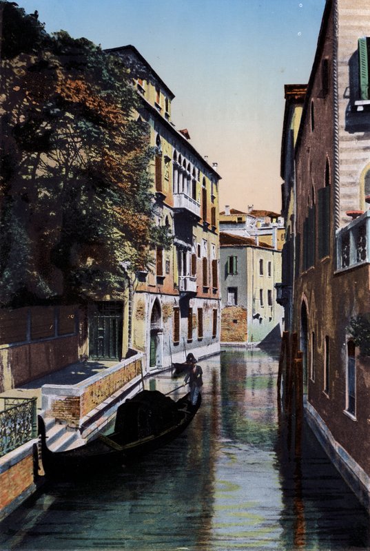 Venezia, Palazzo Van Axel (farget bilde) av Italian Photographer