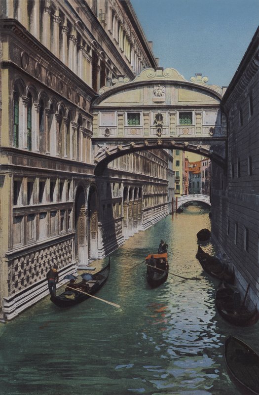 Venezia, Sukkenes Bro (farget bilde) av Italian Photographer