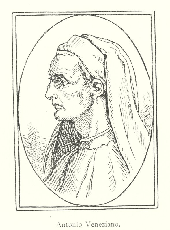Antonio Veneziano (gravering) av Italian School