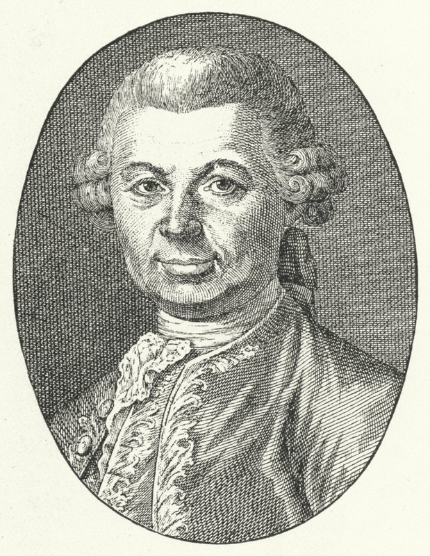 Carlo Gozzi , italiensk dramatiker (gravering) av Italian School