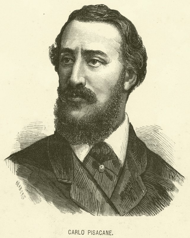 Carlo Pisacane (gravering) av Italian School