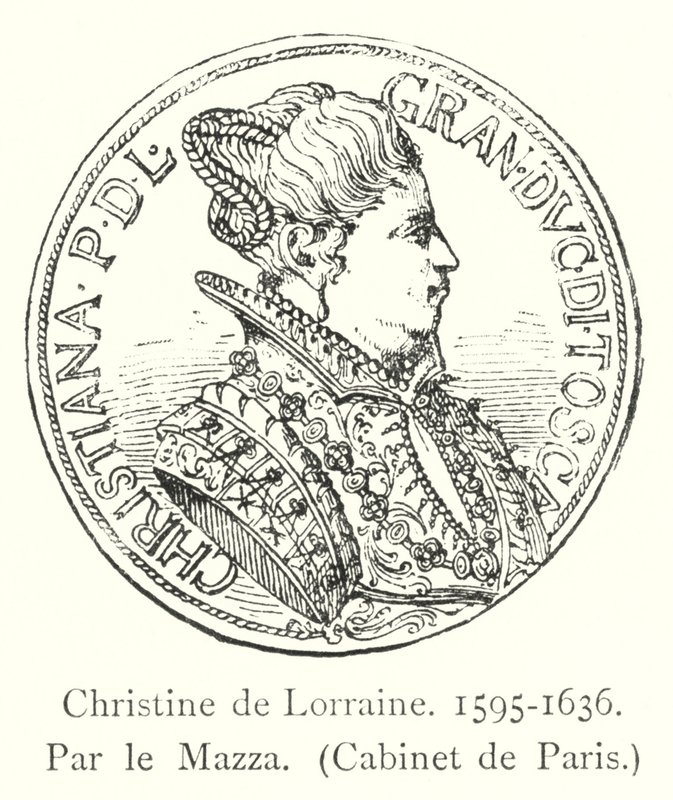 Christina av Lorraine av Italian School