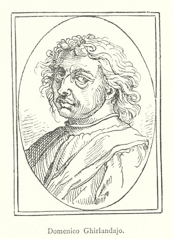 Domenico Ghirlandaio (gravering) av Italian School