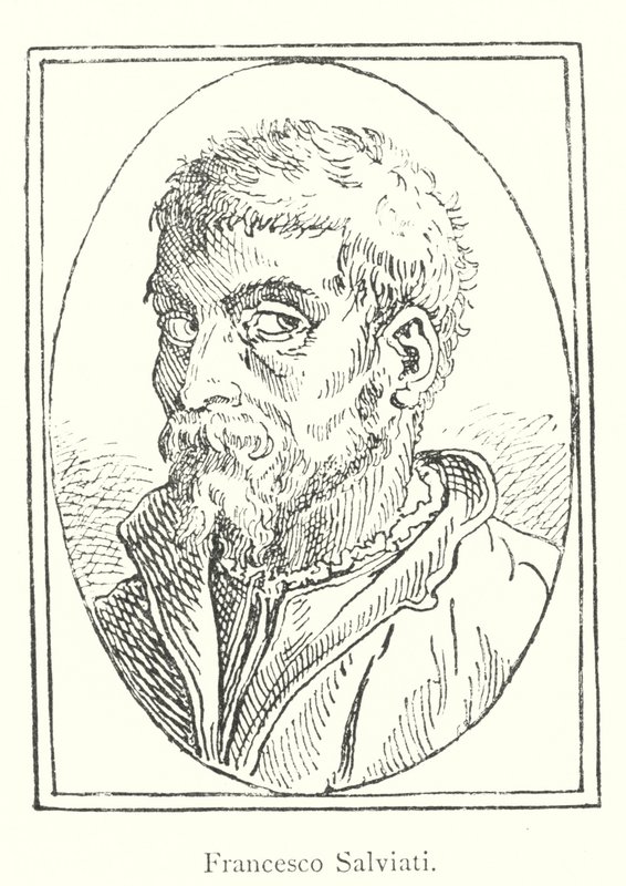 Francesco Salviati (gravering) av Italian School