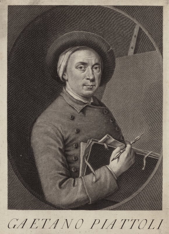 Gaetano Piattoli , italiensk portrettmaler av Italian School