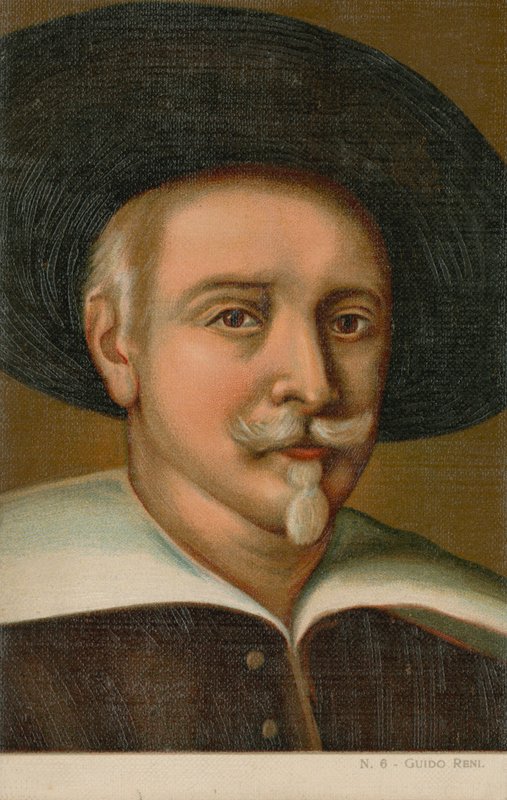 Guido Reni , italiensk maler (kromolito) av Italian School