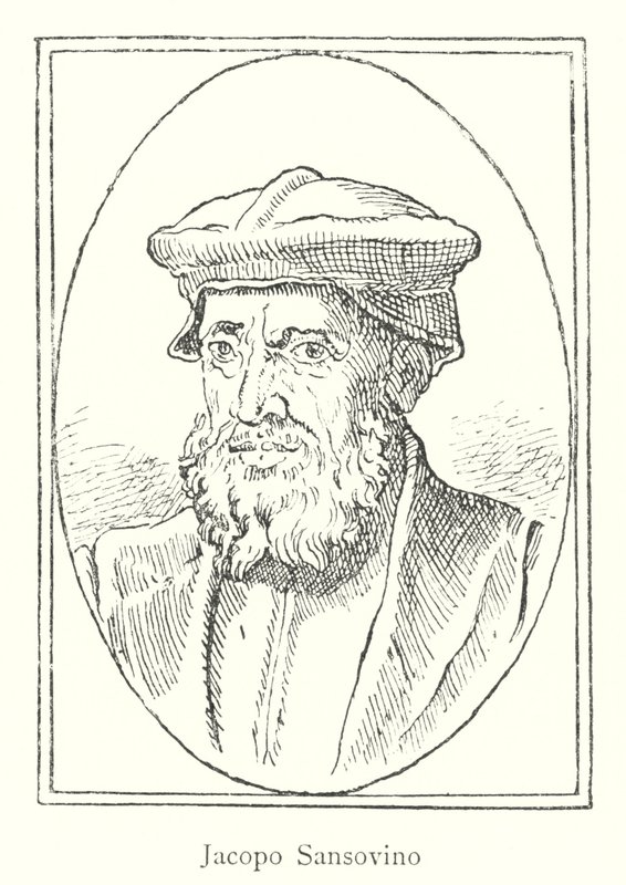 Jacopo Sansovino (gravering) av Italian School