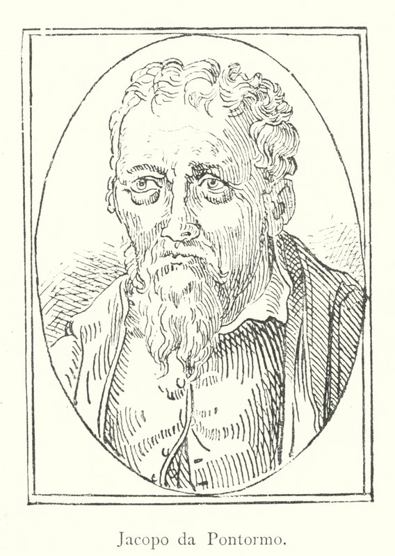 Jacopo da Pontormo (gravering) av Italian School