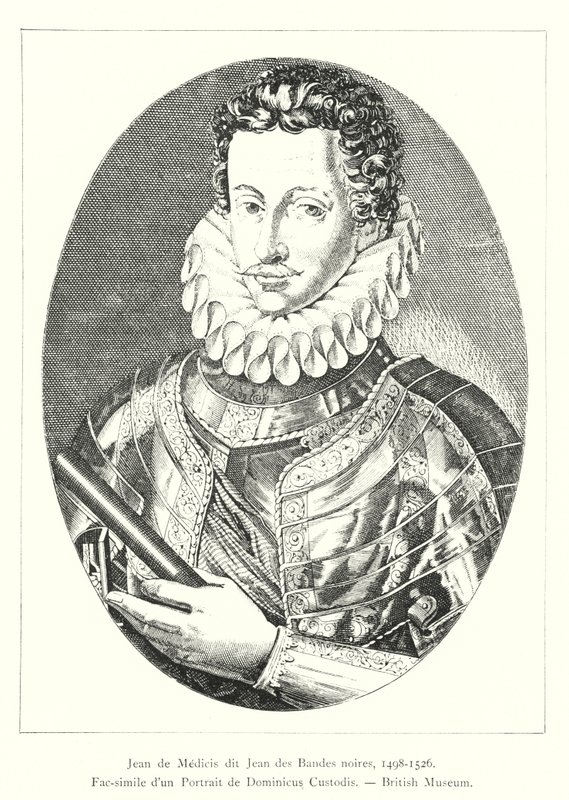 Jean de Medici sa Jean of the Black Bands av Italian School