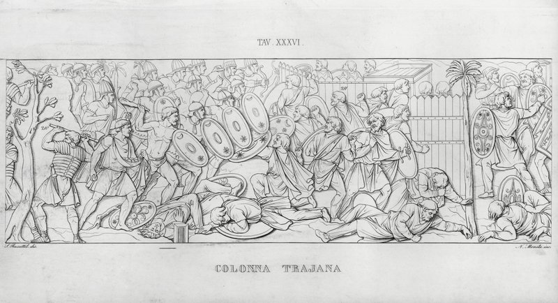 Trajans søyle, Trajans søyle av Italian School