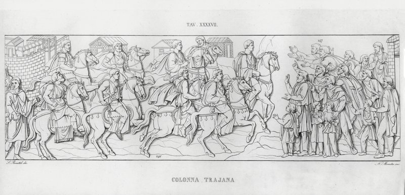 Trajans søyle, Trajans søyle av Italian School