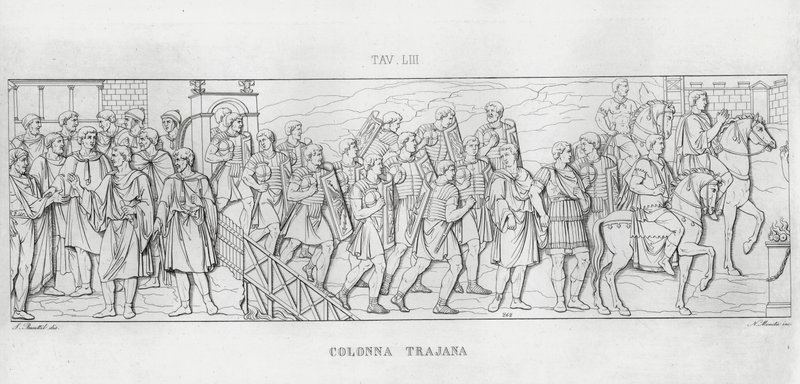 Trajans søyle, Trajans søyle av Italian School