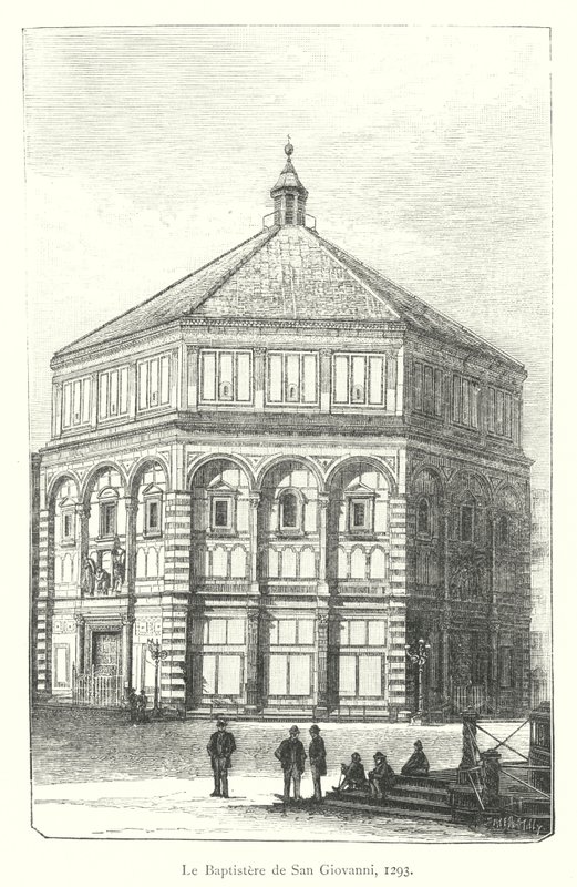 Baptistere de San Giovanni av Italian School