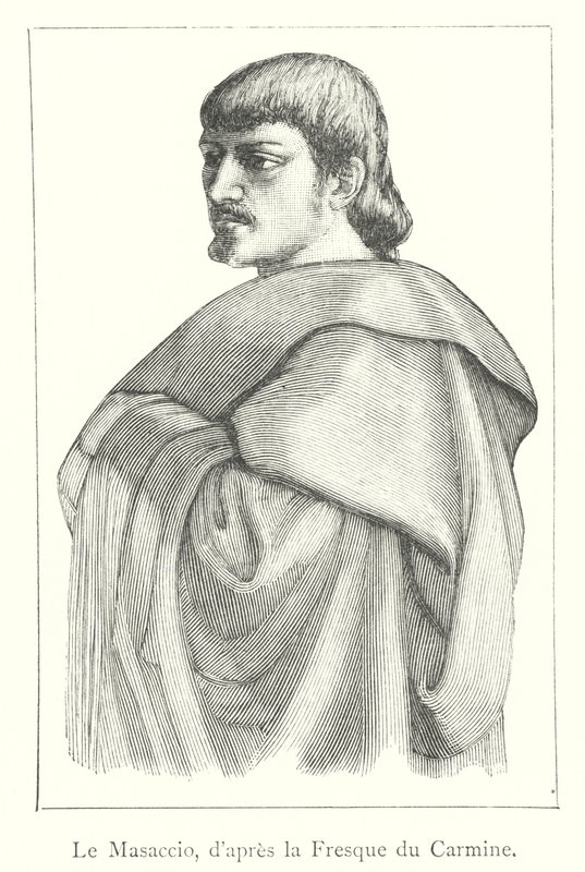 Masaccioen, etter Carmine Fresco (gravering) av Italian School