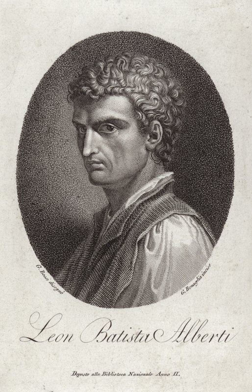 Leon Battista Alberti av Italian School