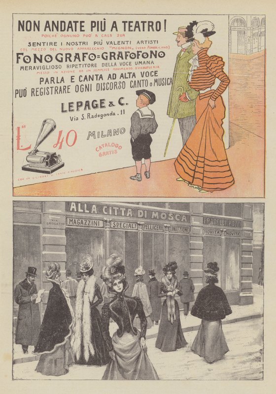 Lepage & C (farge litho) av Italian School