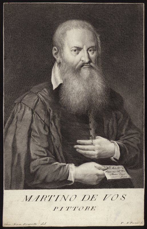 Marten de Vos av Italian School