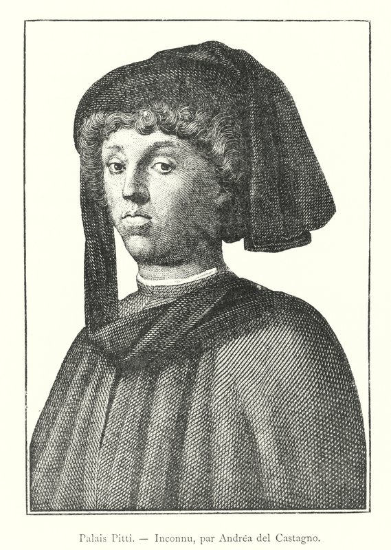 Palais Pitti, Inconnu / av Andrea del Castagno (gravering) av Italian School