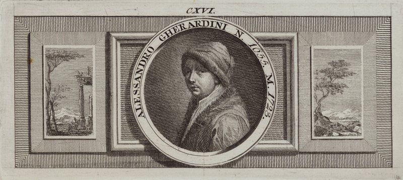 Portrett av Alessandro Gherardini av Italian School