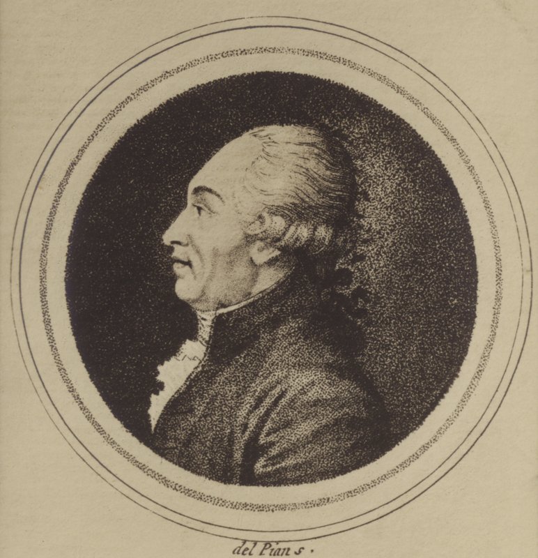 Portrett av Giuseppe Tartini av Italian School