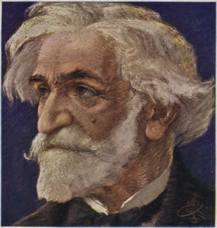 Portrett av Giuseppe Verdi av Italian School