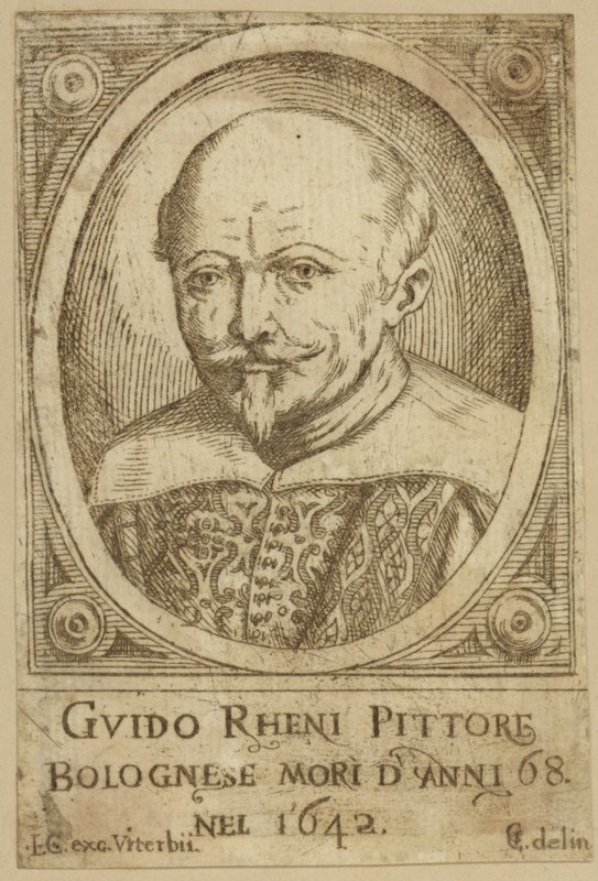 Portrett av Guido Reni av Italian School