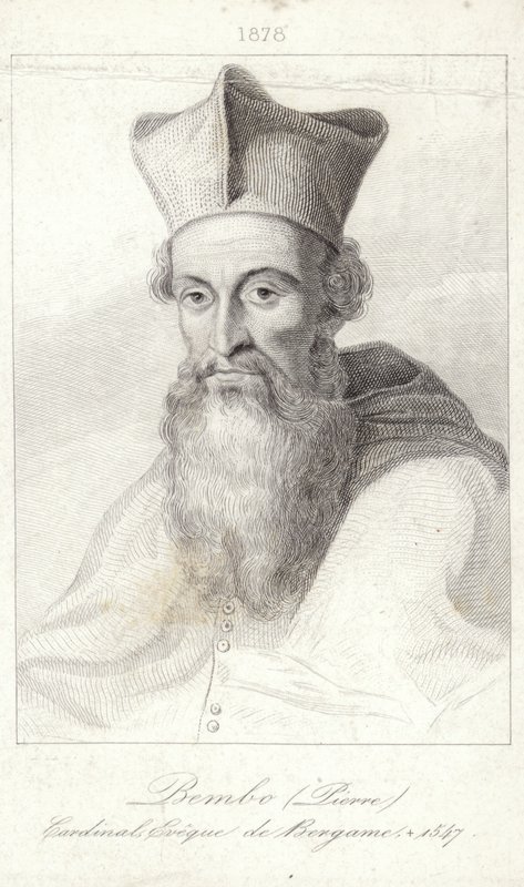 Portrett av Pietro Bembo av Italian School