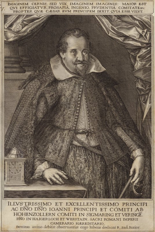 Portrett av prins John av Hohenzollern-Sigmaringen av Italian School
