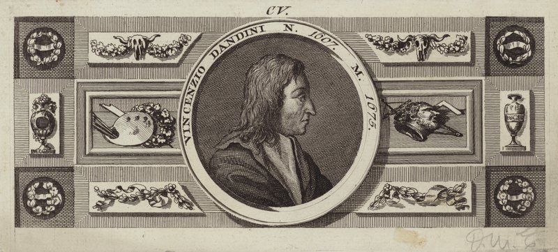 Portrett av Vincenzo Dandini av Italian School
