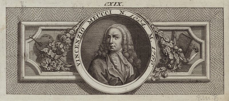 Portrett av Vincenzo Meucci av Italian School