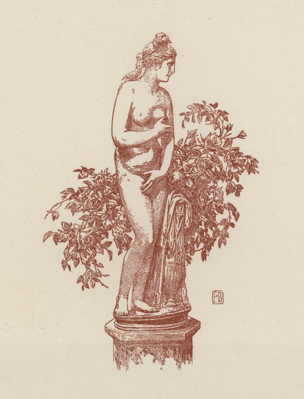 Roma, Capitoline Venus (litho) av Italian School