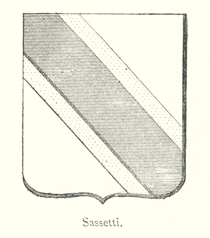Sassetti (gravering) av Italian School