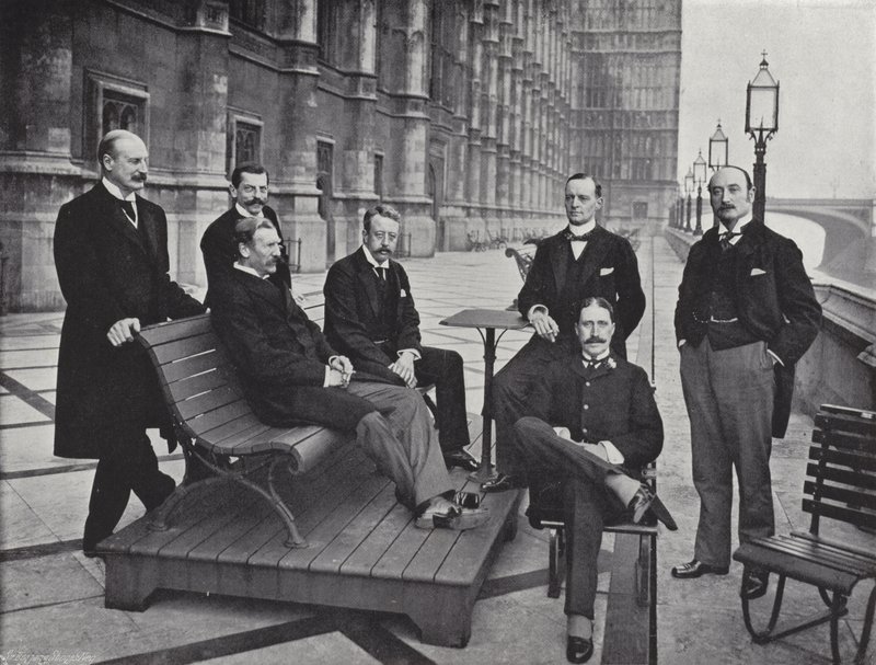 Gruppe av unionistiske pisker av J. Benjamin Stone