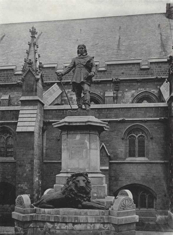 Statue av Cromwell av J. Benjamin Stone