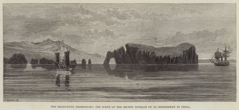 Shang-Tung-oddet, scenen for den nylige forargelsen på en engelskmann i Kina av J. Jackson