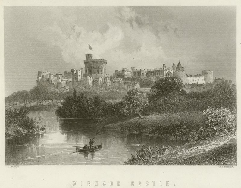 Windsor slott av John Ramage