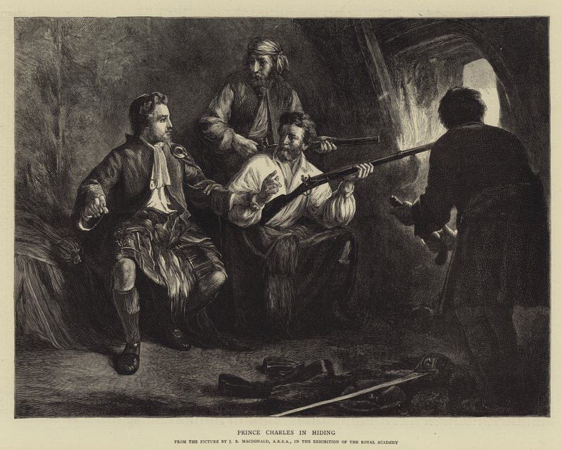 Prins Charles i skjul av J.B. MacDonald