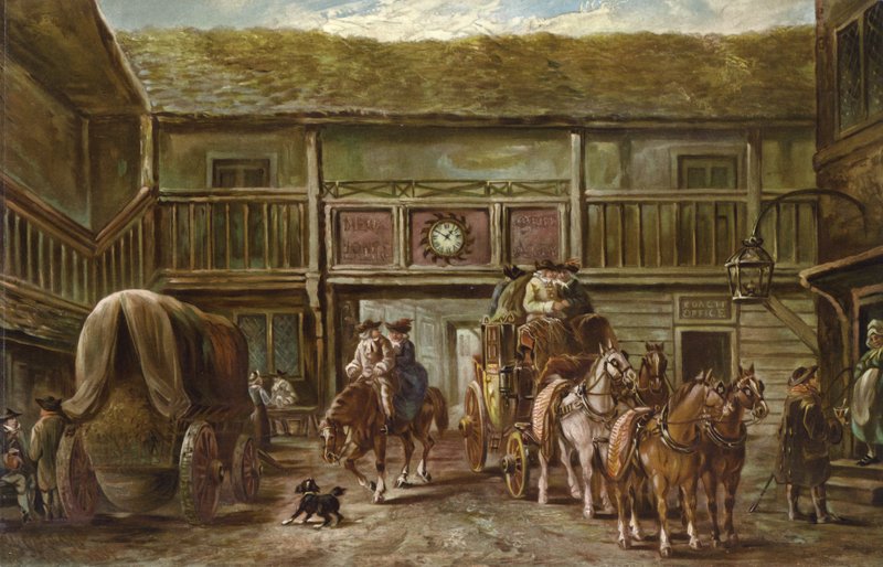 Catherine Wheel, Southwark, London av J.C. Maggs