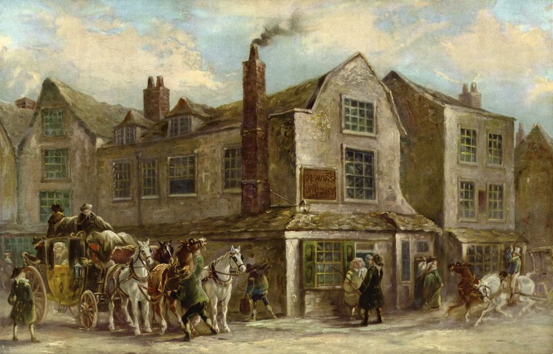 The Hand und Shears, Smithfield, London av J.C. Maggs